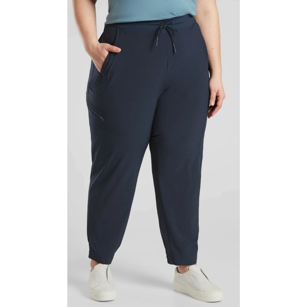 NEW ATHLETA NAVY BLUE VENTURE JOGGER PANTS PLUS SIZE 26